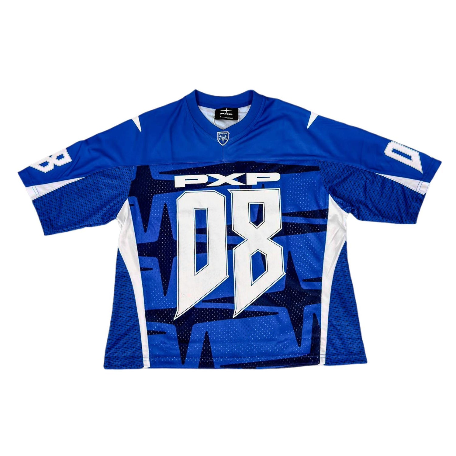 Jersey Croppata Blu