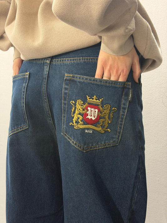 jeans wasted paris raw blue