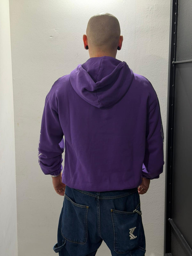 Maglia uomo con cappuccio in felpa_