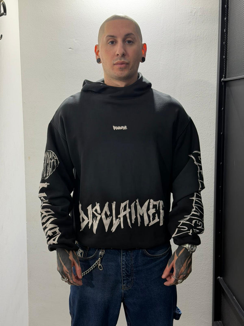 Maglia uomo con cappuccio in felpa_